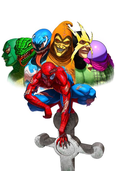 Sinister 6, Spiderman 4, Spiderman Wallpaper, The Sinister, Superhero Wallpaper, Spiderman Comic, Marvel Comics Art, Man Vs, Spiderman Art