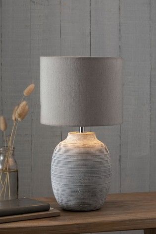 Fairford Small Table Lamp Tripod Table Lamp, Large Table Lamps, Grey Table Lamps, Small Table Lamp, Wall Ceiling Lights, House Interiors, Table Lamps For Bedroom, Bedside Table Lamps, Large Table