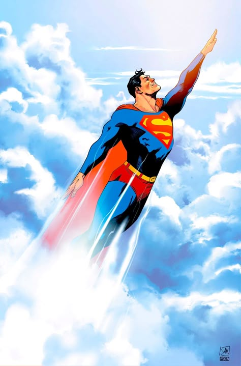 Superman Comic Art, Superman Artwork, Superman Wallpaper, Superman Clark Kent, Dc Superman, Superman Family, Adventures Of Superman, Dc Comics Heroes, Superman Art