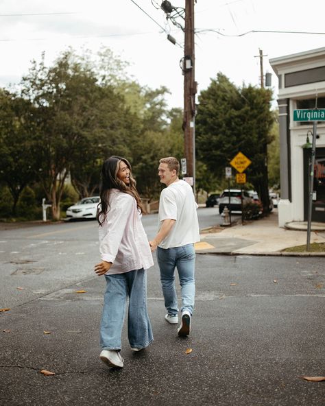 @annacahillphotography helped me live out my romantic coffee shop date photoshoot dreams 🪴☕️💖📸 #coffeeshopdate #pinterestinspo Coffee Prenup Ideas, Coffeeshop Photoshoot Couple, Coffee Shop Engagement Photoshoot, Coffee Shop Couple Photoshoot, Coffee Shop Engagement Photos, Coffee Shop Engagement Shoot, Coffee Engagement Photos, Coffee Shop Photoshoot, Date Photoshoot