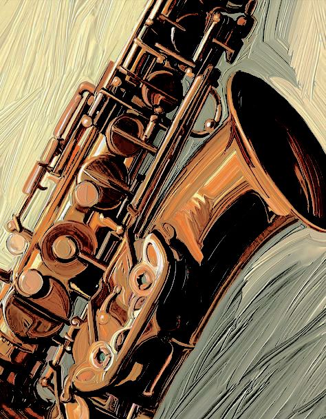 Saxophone Art, Arte Jazz, Instruments Art, Jazz Art, Music Drawings, Music Painting, Computer Art, Jazz Club, Music Artwork