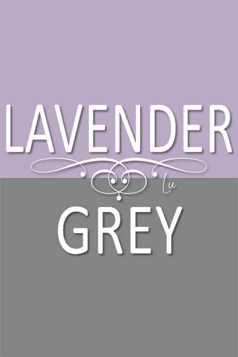 Lavender And Grey Outfit, Lavender Color Combinations, Lavender Palette, Colour Shade Card, Wedding Gift Hampers, Color Knowledge, Colour Psychology, Lavender Grey, Cute Quotes For Him