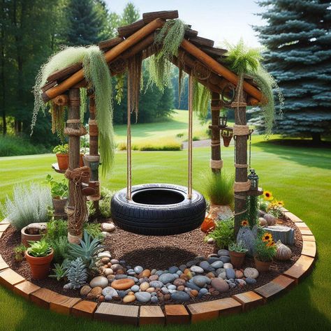 Transform Your Backyard With These 17 Cheap & Easy DIY Ideas - My Besuited Home Front Yard Cheap Ideas, Bohemian Homes, Backyard Corner Ideas, Easy Backyard Ideas On A Budget, Cheap Gardening Ideas, Diy Backyard Gazebo, Easy Outdoor Projects, Cheap Backyard Ideas, Garden Ideas Diy Cheap