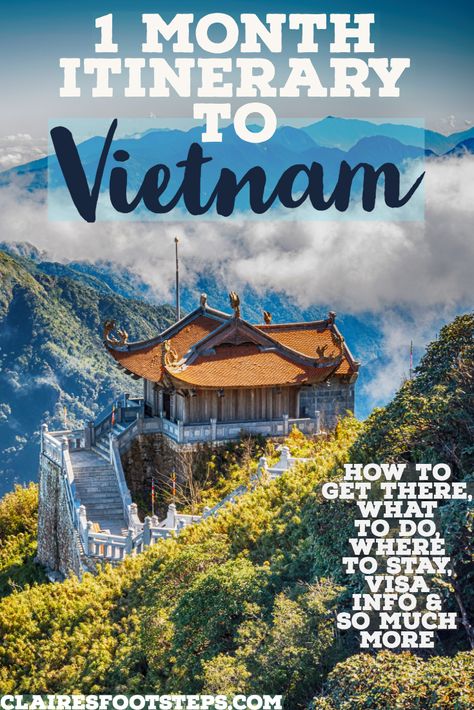 Vietnam Destinations, Vietnam Itinerary 1 Month, Vietnam Tourism, Vietnam Trip, Vietnam Itinerary, Vietnam Backpacking, Asia Trip, Vietnam Voyage, Travel Vietnam