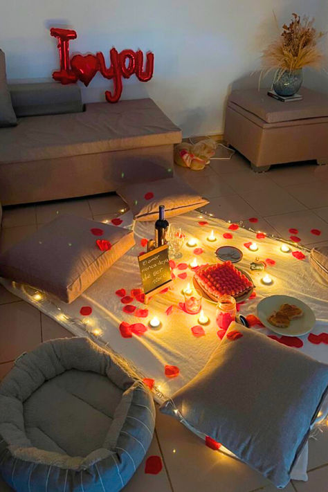 Couples Romantic Bedroom Ideas
#RomanticBedroom #BedroomDecor #BedroomIdeas #NightDate #Dates #Bed #Romance #BedroomDesigns #DateNight #CandleNights #PartyNight #SurpriseBedroom Vday Date At Home, Valentines Indoor Picnic, Romantic Living Room Date Night Ideas, Indoor Valentines Date, Valentine’s Day Home Date, Intimate Date Night Ideas At Home, Valentine Picnic Ideas For Couples, Valentines Day At Home Romantic, Valentine Date Ideas At Home