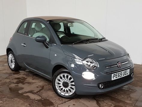 Grey Fiat 500, Fiat 500 Aesthetic, Fiat 500 Car, Fiat 500 Lounge, Fiat 500c, Fiat Cars, Grey Car, Paint Repair, First Cars