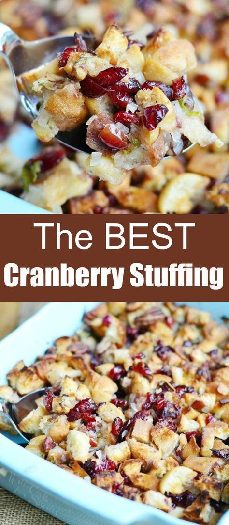 Homemade Stuffing With Cranberries, Stuffing With Pine Nuts Recipe, Cranberry Orange Stuffing, Cranberry Bread Stuffing, Cranberry Pecan Stuffing Recipes, Fresh Cranberry Stuffing Recipes, Dressing With Cranberries Thanksgiving, Stuffing With Cranberries And Pecans, Stuffing With Dried Cranberries