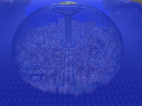 Atlantis City Minecraft Project -- I need to build something like this. Minecraft Dnd, Minecraft Underwater House, Atlantis City, Minecraft Underwater, City Minecraft, Minecraft Idea, Minecraft Structures, All Minecraft, Under The Water