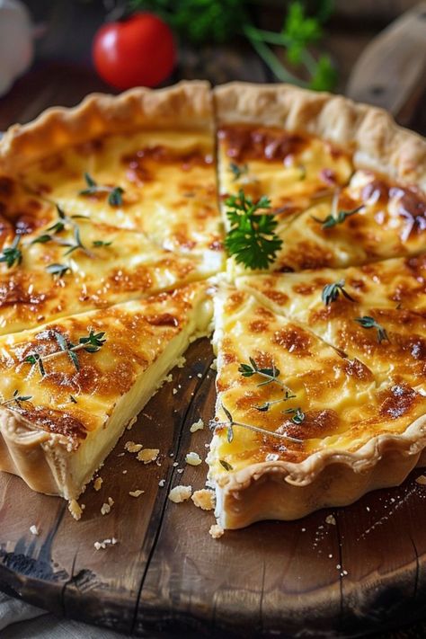 Quiche Lorraine is a classic French dish that’s rich, savory, and perfect for any meal! 🥧🇫🇷 Made with a flaky pastry crust, filled with a creamy custard of eggs, bacon, and cheese, this quiche is a delightful blend of flavors and textures. Ideal for breakfast, brunch, or a light dinner, Quiche Lorraine is easy to prepare and always a crowd-pleaser. Enjoy a taste of France with this timeless favorite! 😋🍽️ #QuicheLorraine #FrenchCuisine #SavoryPastry #BrunchFavorites Lorraine Quiche, Quiche Lorraine Recipe, Brunch Appetizers, Chicken Pie Recipe, Easy Casserole Dishes, Quiche Dish, Delicious Seafood Recipes, French Breakfast, Bacon And Cheese