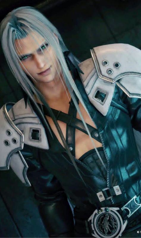 Final Fantasy Sephiroth, Vampire Hunter D, Vincent Valentine, Animated Man, Final Fantasy Vii Remake, Anime Nerd, How To Look Handsome, Fantasy Male, Dark Lord