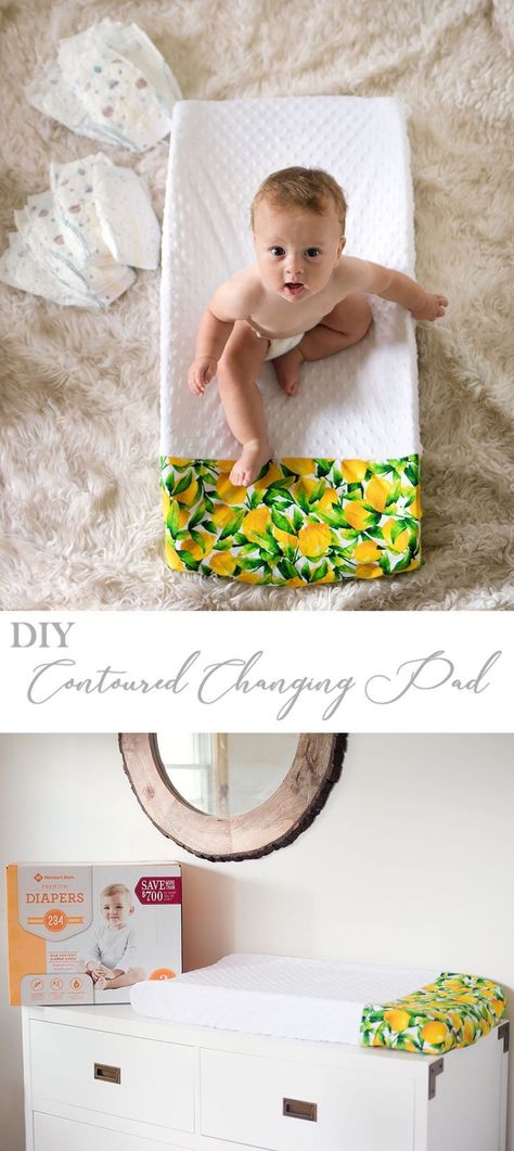 Changing Pad Cover Diy, Changing Pad Cover Pattern, Changing Pad Pattern, Maternity Sewing Patterns, Diaper Changing Station, Changing Table Pad, Sewing Tricks, Crafty Mom, Kids Sewing