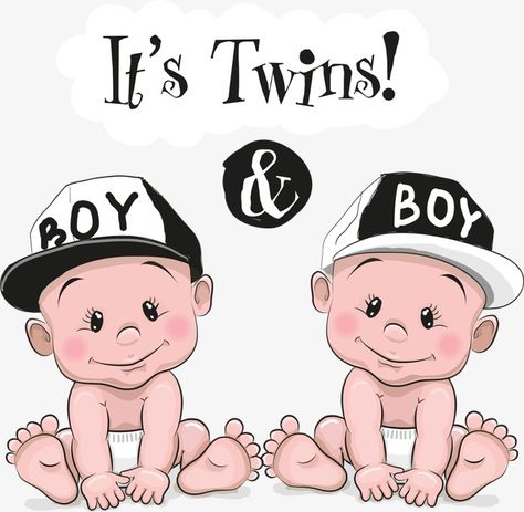 Letters Decor, Baby Sayings, Twins Announcement, It's A Boy Announcement, Twin Baby Boys, Baby Twins, Baby Shawer, Baby Clip Art, Shower Bebe