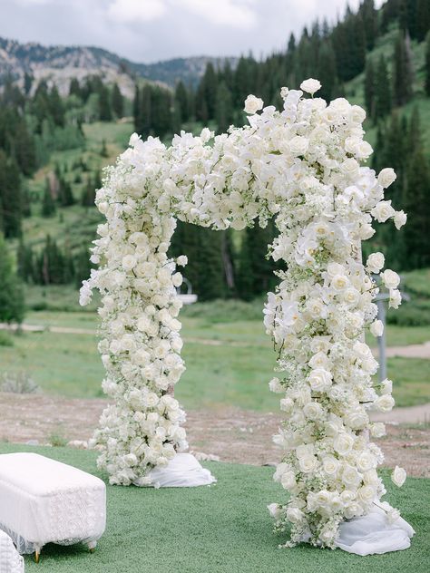 All White Flower Arch, White Flower Ceremony Arch, Wedding Arch Orchid, White Rose Ceremony Arch, All White Floral Arch, White Rose Flower Arch, White Flower Arbor, White Wedding Floral Arch, White Floral Wedding Ceremony