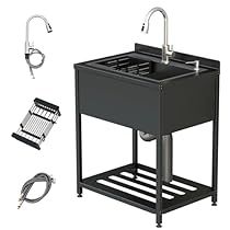 Small Utility Sink, Laundry Room Utility Sink, Garage Sink, Freestanding Sink, Stainless Steel Utility Sink, Stainless Steel Bathroom Sink, Camping Sink, Garage Laundry Room, Sink Replacement