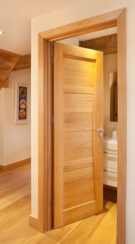 Wooden Single Door Design Modern, Room Door Design Bedrooms, Door New Design, Wood Door Design, Modern Door Design, Bathroom Door Design, Panel Door Design, Modern Wooden Doors, House Main Door Design