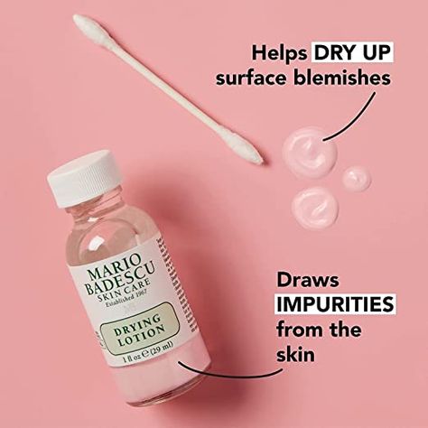 Mario Badescu Drying Lotion, 1 Fl oz Drying Lotion, Mario Badescu Drying Lotion, Lotion Brands, Mario Badescu Skin Care, Skin Spots, Acne Blemishes, Mario Badescu, Am Pm, Skin Concern