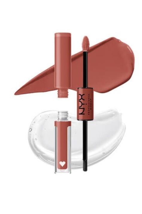 NYX PROFESSIONAL MAKEUP Shine Loud, Long-Lasting Liquid Lipstick with Clear Lip Gloss is a lip product duo designed to provide intense color and shine for your lips. The set includes a highly pigmented liquid lipstick on one end and a clear lip gloss on the other. The liquid lipstick promises long-lasting wear without smudging or fading, while the clear lip gloss adds a high-shine finish for an extra glam look. Clear Lip Gloss, Glam Looks, Nyx Professional Makeup, Intense Colors, Professional Makeup, Life Goals, Liquid Lipstick, Nyx, Lip Gloss