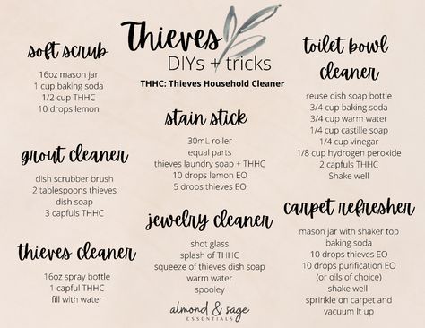 Diy Thieves Oil, Thieves Dish Soap Hack, Diy Thieves Cleaner, Diy Dish Detergent, Thieves Cleaner Recipe, Thieves Cleaning, Diy Dishwasher Detergent, Thieves Oil, Thieves Cleaner