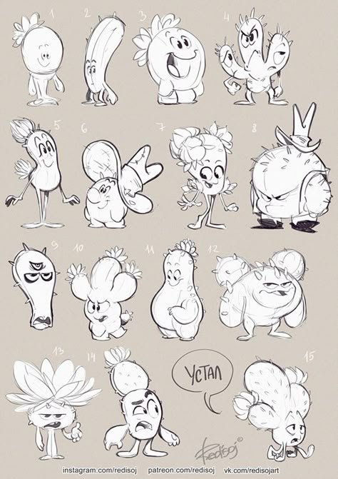 Mascot Drawing Character Design, Balloon Character Design, Simple 2d Character Design, Chibi Game Character, Mascot Design Character Illustrations, Eye Illustration Design, Small Cute Character, Small Character Design, Easy Character Design