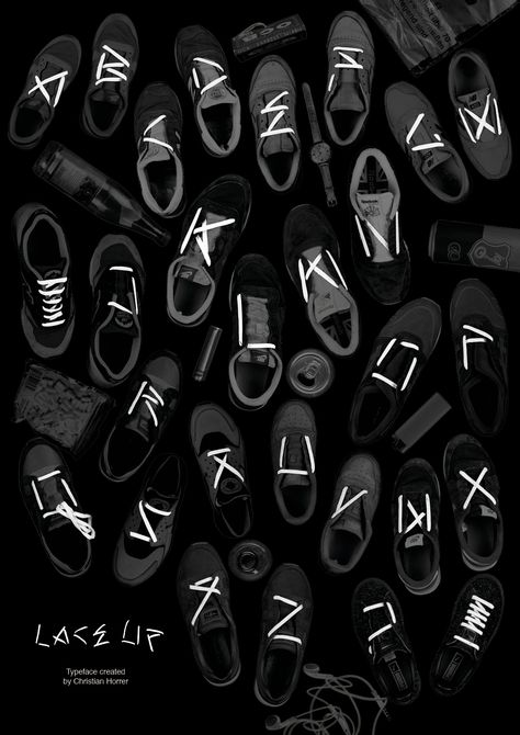 Shoe Last Design, Letter Poster Design, Experimental Graphic Design, Experimental Typeface, Experimental Font, Fonts Poster, Creative Typeface, Creative Exhibition, Graphic Techniques