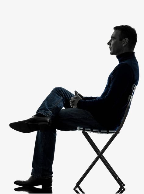 Figurine, Man Leaning Back In Chair Pose, Man Seating Pose, Man Sitting Pose Reference Chair, Man Sitting In Chair Pose Drawing, Storyboard Reference, Sitting Pose Reference, Man Chair, Man Clipart