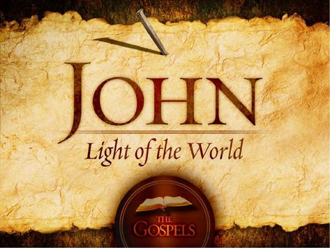 John's Gospel PowerPoint Template John Gospel, New Testament Books, Gospel Of Mark, Gospel Bible, Gospel Of John, Gospel Of Luke, Bible Book, Christian Artwork, Christian Messages