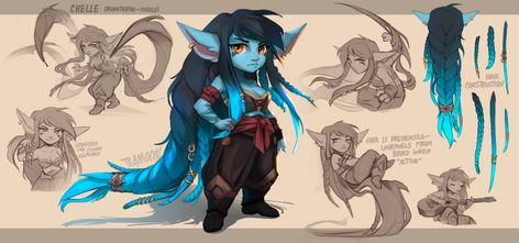 Nonhuman Character, Goblin Oc, Little Sketches, Npc Ideas, Pixiv Fantasia, Goblin Art, Character Artwork, Monster Girls, Fun To Draw