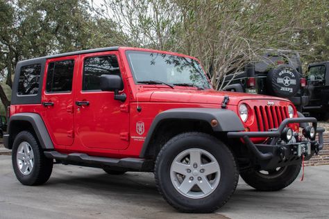 Used 2009 Jeep Wrangler Unlimited X For Sale ($21,995) | Select Jeeps Inc. Stock #765499 Jeep Wrangler 2009, 2009 Jeep Wrangler Unlimited, 2009 Jeep Wrangler, Goodyear Wrangler, Jeep Photos, Red Jeep, Cars Jeep, Dream Vehicles, Luxury Car Dealership