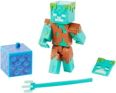 Minecraft Comic Maker Drowned Action Figure Minecraft Shops, Minecraft Comics, Minecraft Toys, Minecraft Characters, Hama Beads Minecraft, Boy Birthday Party Themes, Book Story, A Hat In Time, Minecraft Party