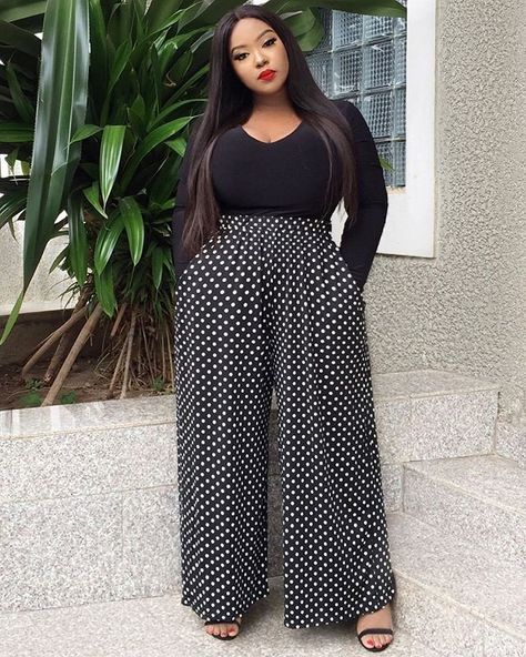 Plus Size Summer Fashion, Wide Legged Pants, Moda Curvy, 2018 Fashion, Moda Plus, Moda Plus Size, Color Fashion, Plus Size Fashion For Women, Curvy Outfits