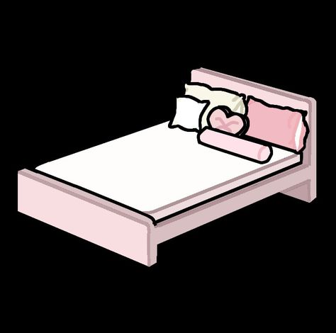 A bed for your gacha videos Gacha Backgrounds Hospital Bed, Bed Gacha Background, Gacha Blanket Prop, Gacha Bed, Gacha Pillow Prop, Gacha Bed Prop, Pink Bed Minecraft, No Bed, Shared Bedroom