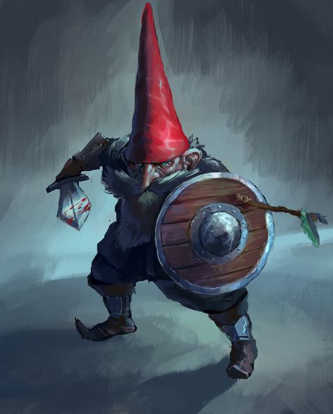 'Mystaran dwarf... of Hule    "Gnomes and Uldras"|'gnome fighter' by Pedro Kruger Garcia    [https://www.artstation.com/pedrokruger] Gnome Ranger, Pathfinder Character, Fantasy Races, Manama, Dungeons And Dragons Characters, Dnd Art, Dungeons And Dragons Homebrew, Traditional Games, Wow Art