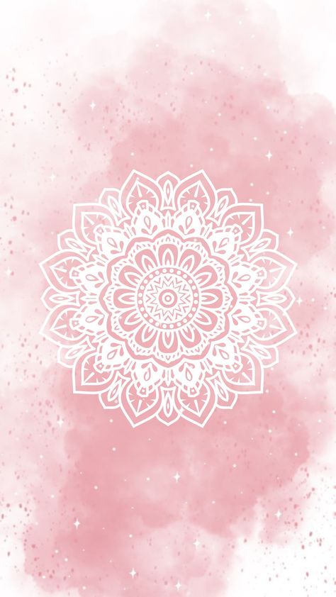 Pastel Mandala Wallpaper, Pink Mandala Background, Mandala Wallpaper Iphone, Iphone Wallpaper Yoga, Mandala Background Wallpapers, Frames Design Graphic, Colorful Floral Art, Arte Yoga, Line Art Flowers