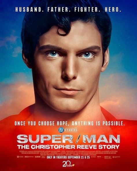 Official #Trailer for “Super/Man: The #ChristopherReeveStory” Documentary Film - #Superman Homepage https://www.supermanhomepage.com/official-trailer-for-super-man-the-christopher-reeve-story-documentary-film/ Dana Reeve, Superman Actors, Passion Pictures, Superman Film, Matthew Fox, Choose Hope, Glenn Close, Jeff Bridges, Christopher Reeve