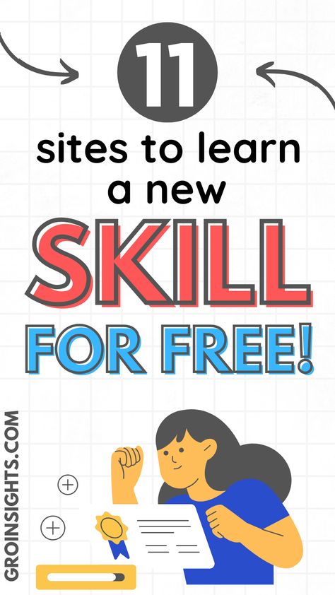 Want to learn a high-paying skill without spending a dime? Check out these 11 amazing websites that offer free courses in coding, digital marketing, graphic design, copywriting, and more! Whether you're looking to start a side hustle, switch careers, or boost your income, these platforms provide top-notch education to help you succeed. Start learning today and build a profitable future! Free Online Learning, Amazing Websites, Useful Apps, High Income, Start A Side Hustle, Learn New Skills, Interactive Lessons, Higher Income, High Paying Jobs