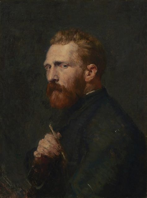 John Peter Russell - Portrait of Vincent van Gogh - Van Gogh Museum فنسنت فان جوخ, John Russell, Australian Painters, Vincent Van Gogh Art, Arte Van Gogh, Van Gogh Museum, Edvard Munch, Van Gogh Paintings, Fauvism