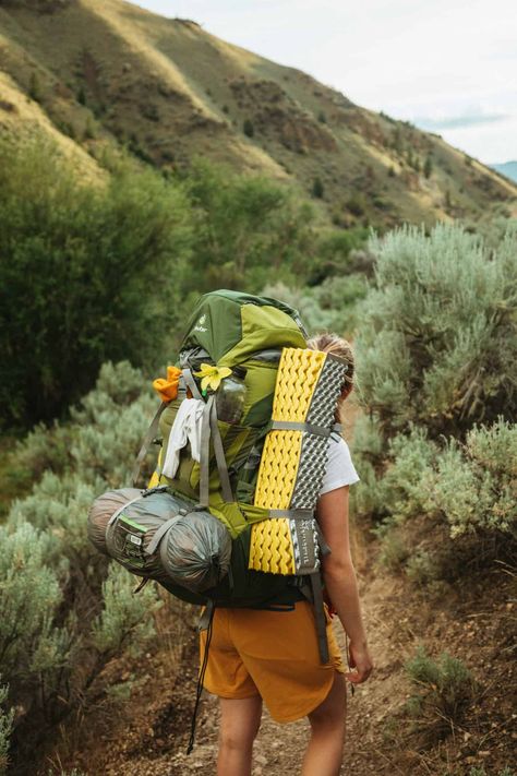 Backpacking Gear, Camping Pad, Camping Cot, Camping Picnic, Osprey Backpack, Foam Mattress, In The Mountains, Outdoor Travel, Shape Design