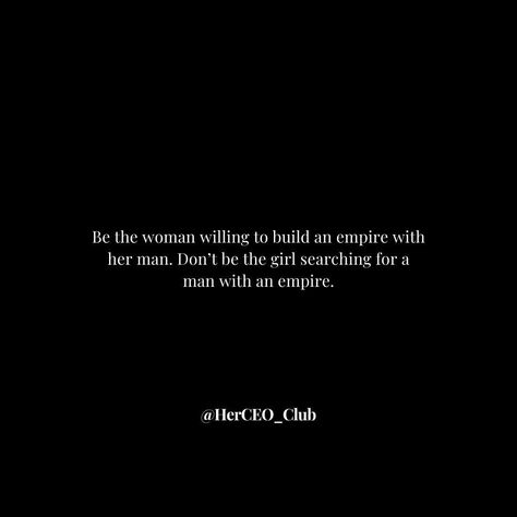 Building together is powerful! 🔥 Do you agree? Yes, you can build your own empire, but it's a powerful thing to build one with your man! Having a relationship where you support each other is amazing. Build your empire, brick by brick, with your man by your side! That's sexy! Do you agree? . . . . . #relationshipgoals #quotes #foryou #relationshipquotes #successmindset #businessmindset101 #motivational #relationshipadvice #fyp #changeyourlife #thatgirl Build Her Up Quotes Relationships, Support Your Man Quotes, Build Together Quotes Relationships, Building Empire Quotes, Supporting Your Man Quotes, Building An Empire Quotes, Empire Quotes, Brick By Brick, Together Quotes