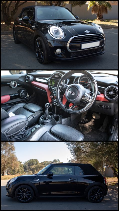 2016 Mini Cooper Convertible Auto _________________________________________ Black Black Leather Interior 75 000 km _________________________________________ Extras: Good condition. _________________________________________ R194 000.00 _________________________________________ Optional Extras: Smash n Grab Window Tint _________________________________________ Trade ins Accepted Spotters welcome _________________________________________ Disclaimer: The vehicle mentioned in this adverti Black Mini Cooper Convertible, Mini Cooper Automatic, Black Mini Cooper, Mini Cooper Interior, Cooper Car, Mini Cooper Convertible, Mini Copper, Bullet Proof, Window Tint