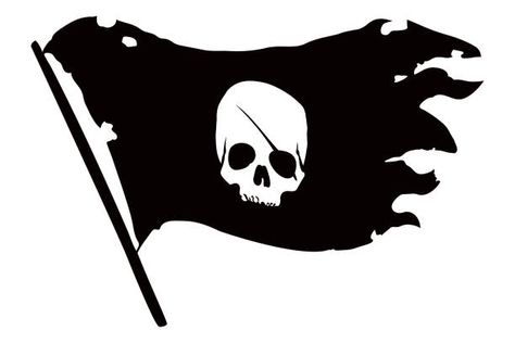 Pirate Flag Drawing, Pirate Logo Design, Pirate Flag Design, Pirate Flag Tattoo, Pirates Flag, Pirate Logo, Ephemera Ideas, Pirate Symbols, Pirate Flags