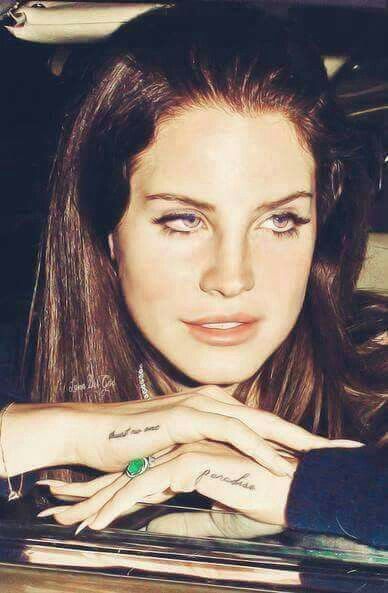 Lana Del Rey Tattoos, Hand Tatto, Trendy Music, Lana Rey, Tattoo Hand, Music Tattoo, Brooklyn Baby, Lana Del Ray, Coney Island