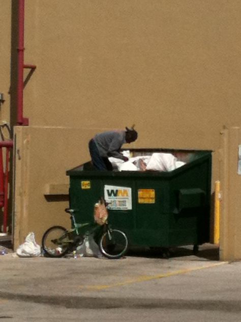 Dumpster Diving Aesthetic, Dumpster Diver, Dumpster Diving, Dumpsters, Vision Board Images, Sand And Water, Life Goes On, Diving, Baby Strollers