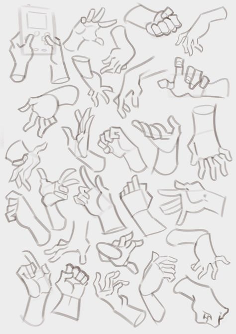 Hand Drawing Reference, Hand Reference, Have Inspiration, 캐릭터 드로잉, Easy Drawings Sketches, Poses References, Concept Art Drawing, Figure Drawing Reference, Hand Art Drawing