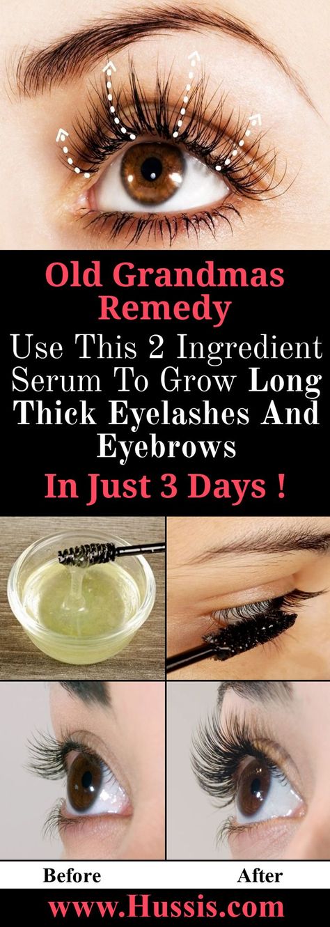 Grow Longer Thicker Eyelashes, Long Thick Eyelashes, Eyelashes And Eyebrows, Thick Eyelashes, How To Grow Eyelashes, How To Grow Eyebrows, Makeup 101, Thicker Eyelashes, 2 Ingredient