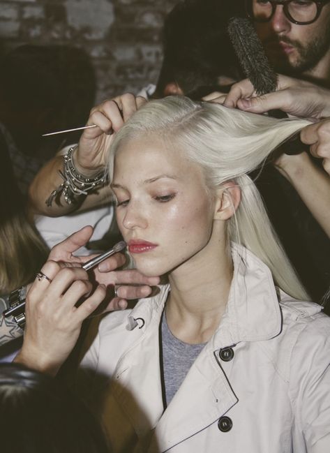 Tumblr, Tanya Dziahileva, Nastya Kusakina, Ginta Lapina, Sasha Luss, Ice Blonde, Natalia Vodianova, White Blonde, Model Aesthetic