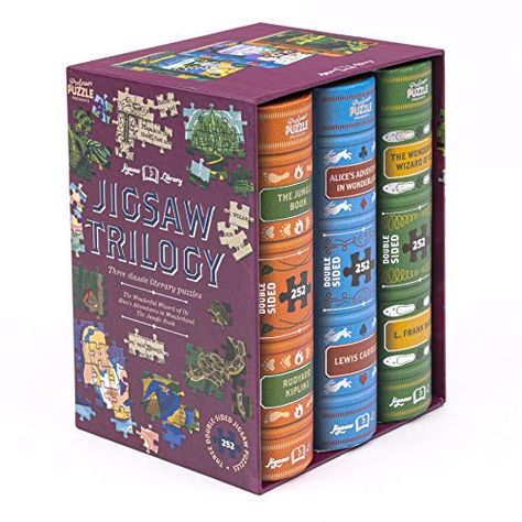 Escape Puzzle, Unique Library, Wonderful Wizard Of Oz, Metal Puzzles, Wonder Book, The Jungle Book, Modern Fairytale, The Wonderful Wizard Of Oz, Jigsaws