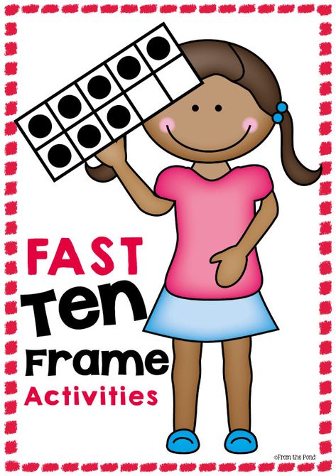 Frame Arrangements, Ten Frame Activities, From The Pond, Common Core Kindergarten, Math Number Sense, Ten Frames, Ten Frame, Finger Tips, Math Numbers