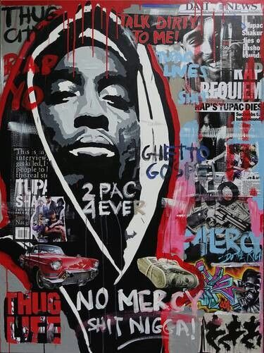 Tupac Art, Tupac Wallpaper, Mode Hip Hop, Tupac Pictures, Arte Hip Hop, Hip Hop Artwork, Arte Punk, Rapper Art, Music Collage