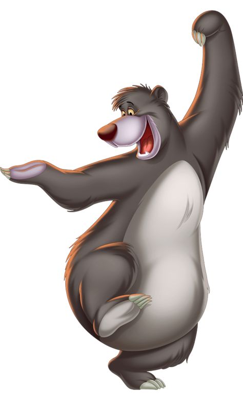 Mogli Jungle Book, Baloo Jungle Book, Jungle Book 2016, Jungle Book Party, Jungle Book Characters, The Jungle Book 2, Male Cartoon Characters, Jungle Book Disney, Sloth Bear