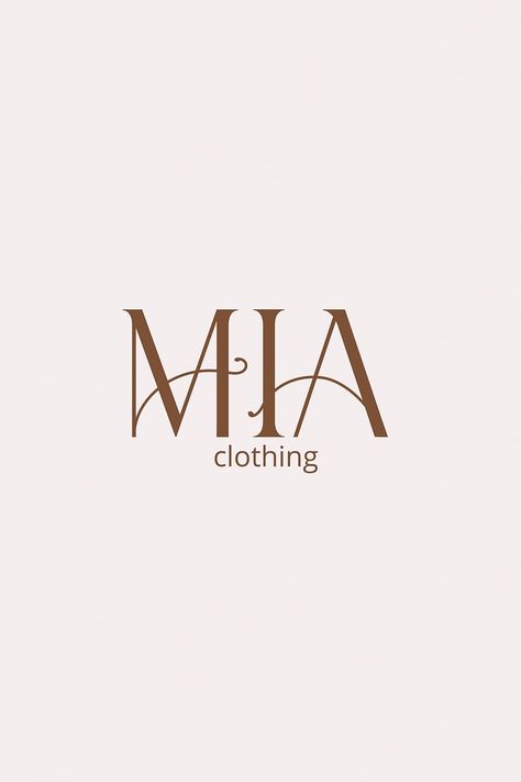 Logo Design Inspiration Aesthetic, Clothing Store Logo, Logo Design Women, Delicate Aesthetic, Aesthetic Feminine, Feminine Clothing, Logo Branding Design, Boutique Logo Design, Clothing Brand Logos